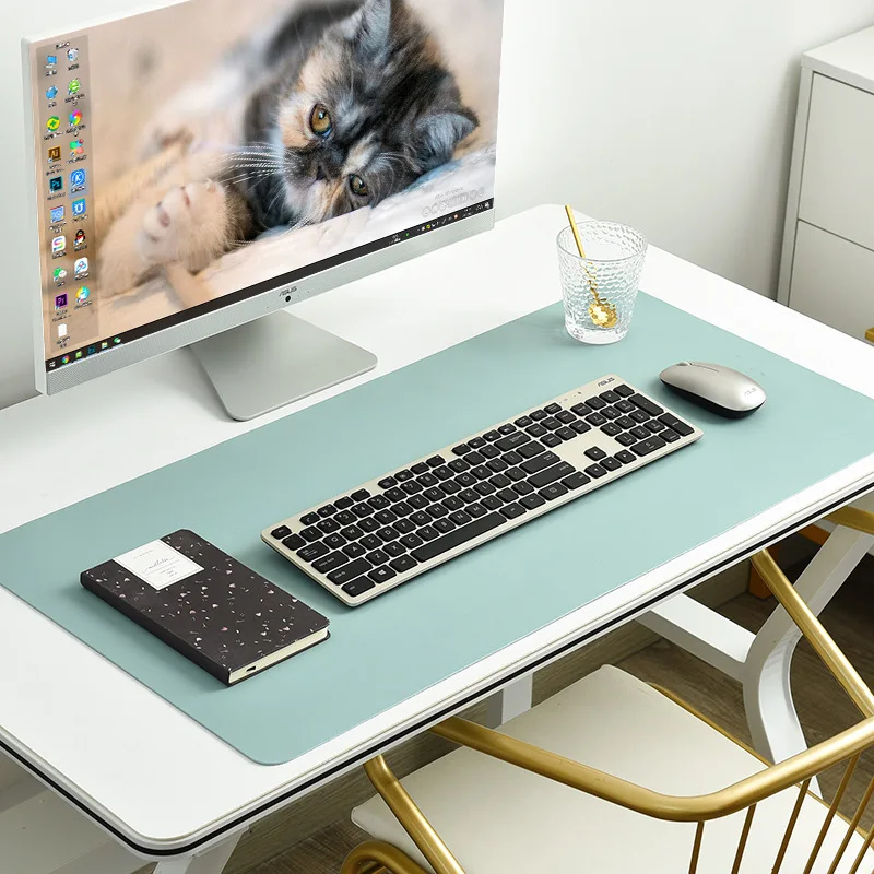 Dricar Desk Pad Large Double Sided Leather Office Desk Mat | Seychelles