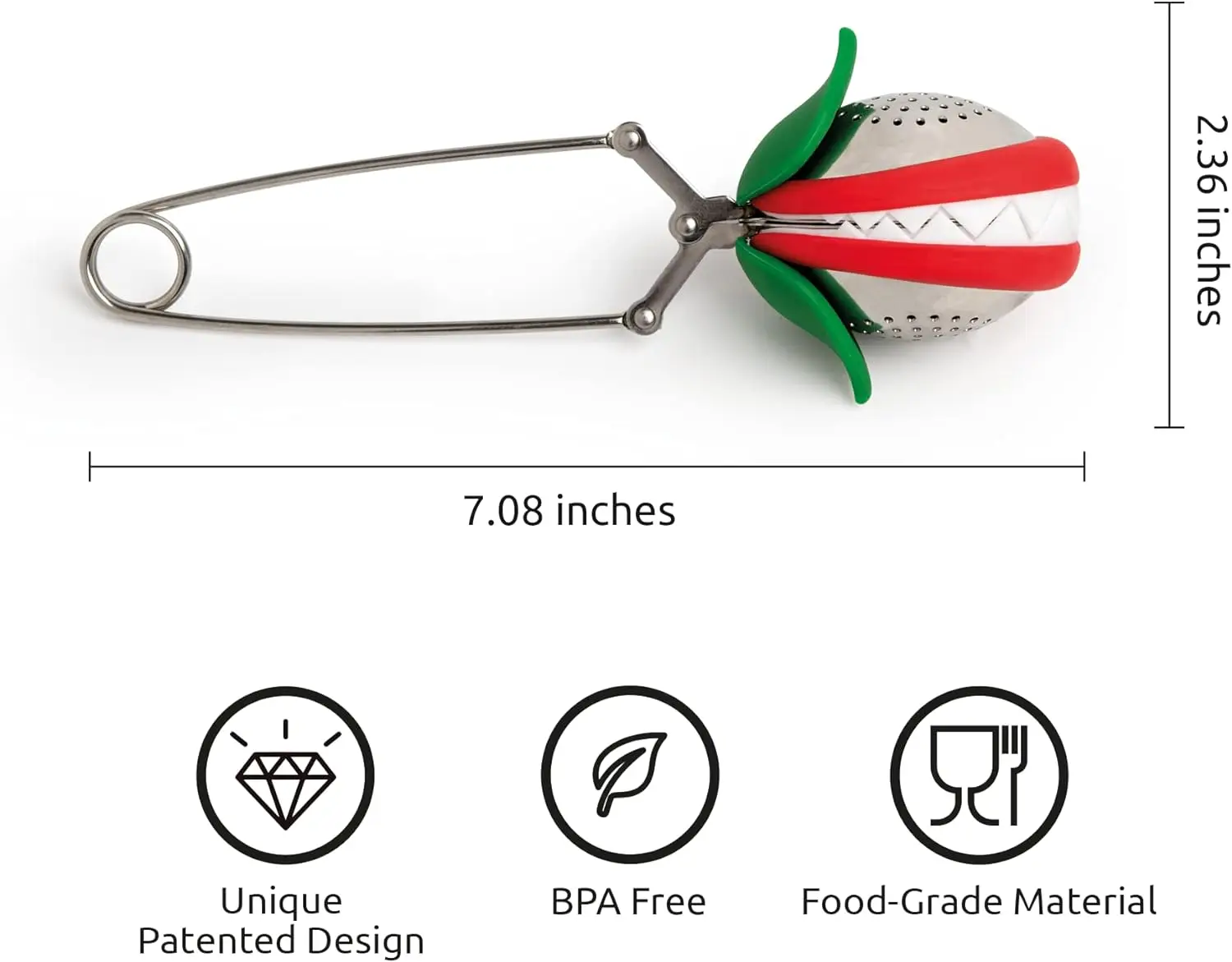 Big Mouth Tea Leaf Catcher Tea Strainer Creative Stainless Steel Maker trap net