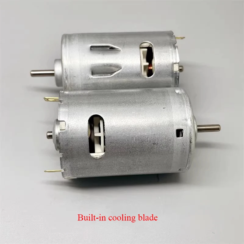 545 Motor DC 12V 21.6V 24V High Speed Double Ball Bearing 5-pole Inner Rotor Built-in Cooling Fan for Electric Tools