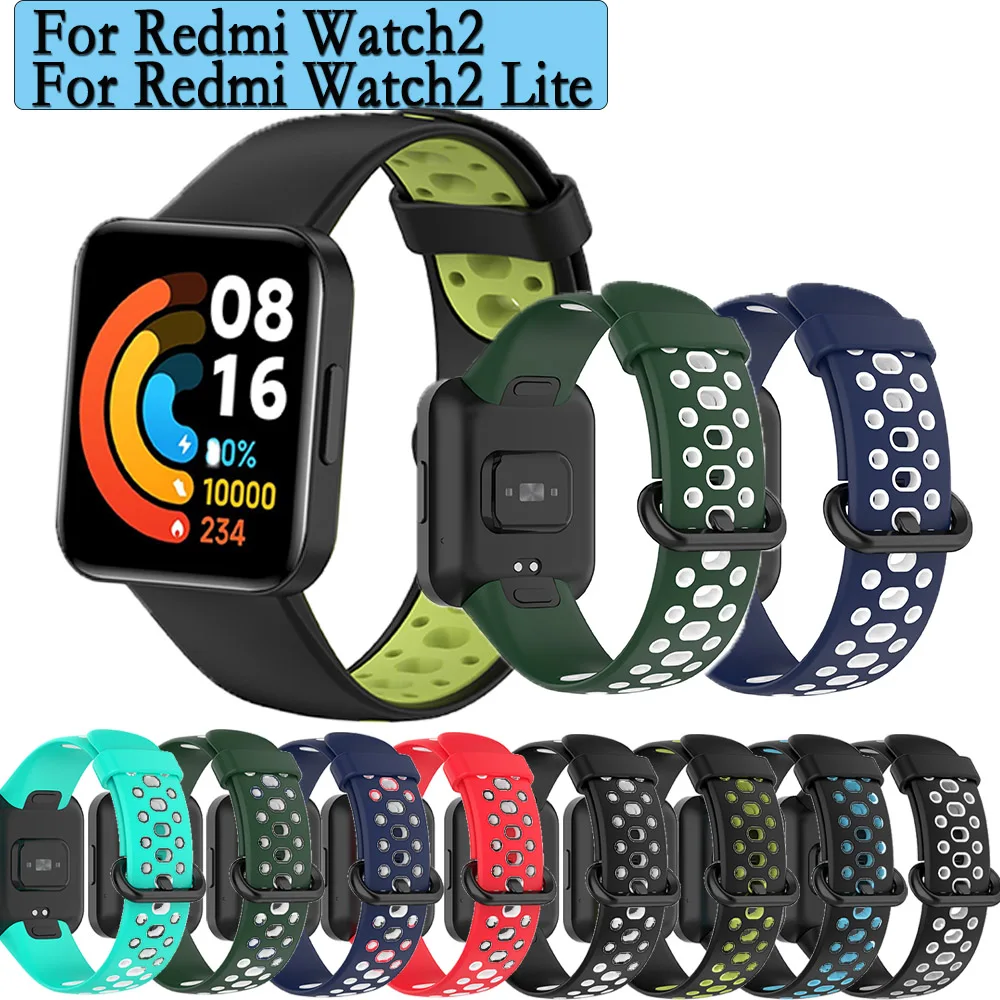 

Strap For Xiaomi Redmi Watch2 Lite Silicone Watchbands Watch Strap For XiaoMi Mi Watch 2 Strap Correa Bracelet Easy Assemble