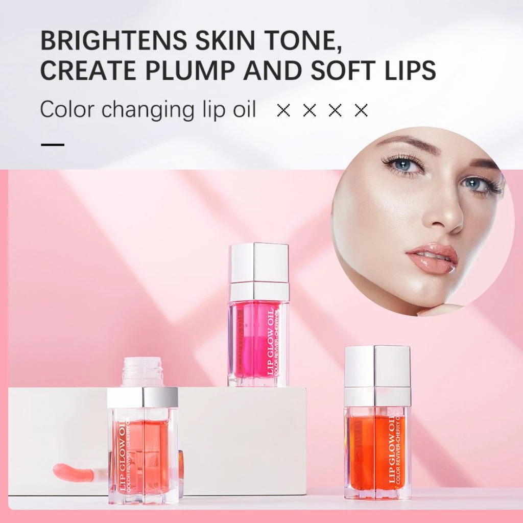 Lip Oil Moisturizing Long Lasting Mirror Hydrating Lip Gloss Plumping
