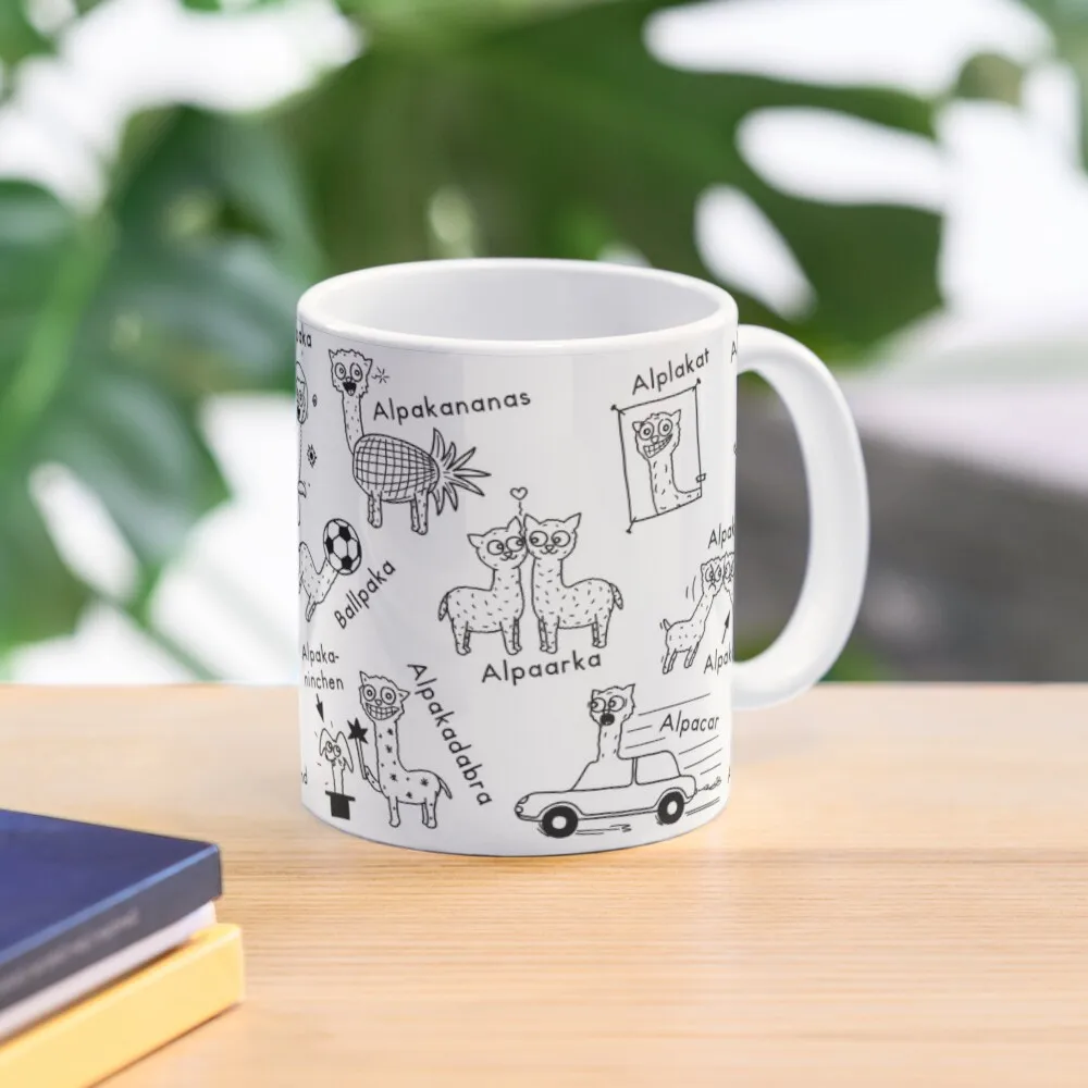 

alpacas Coffee Mug Tea Cups Travel Kawaii Cups Mug