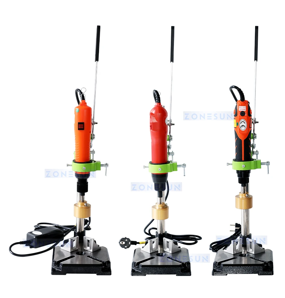 uu Ручная укупорочная машина ZONESUN ZS-XG80W Укупорочная машина для