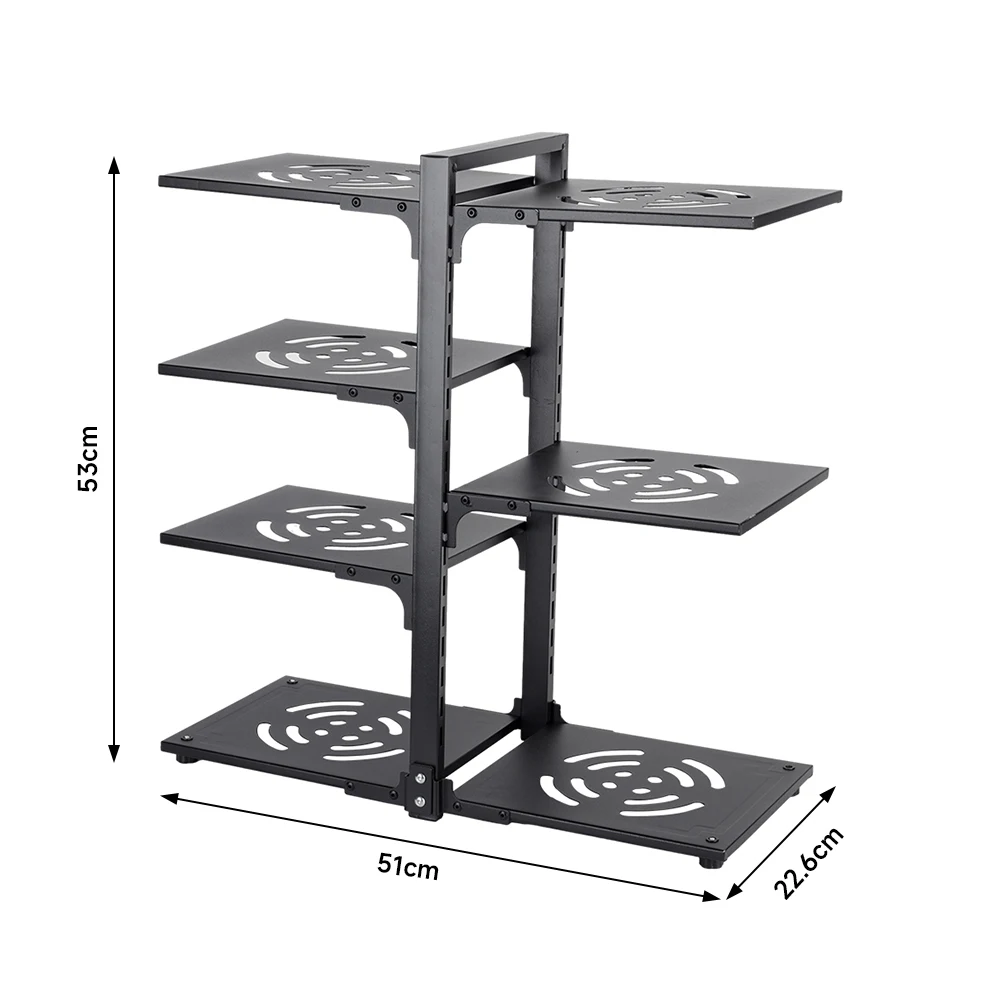 Multi-Tier Height-Adjustable Kitchen Pan Organizer Rack 180-degree Open Access: 3 - 5 Days Free Delivery Only UK