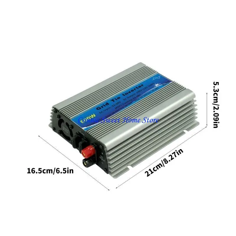 LXAF 600W 넓은 전압 입력 그리드는 홈 오피스 실외 사용을 위한 태양광 인버터 연결