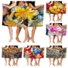Home bath towels for the body towels bathroom quick drying microfiber beach towel Oil painting style man large sports towel 1