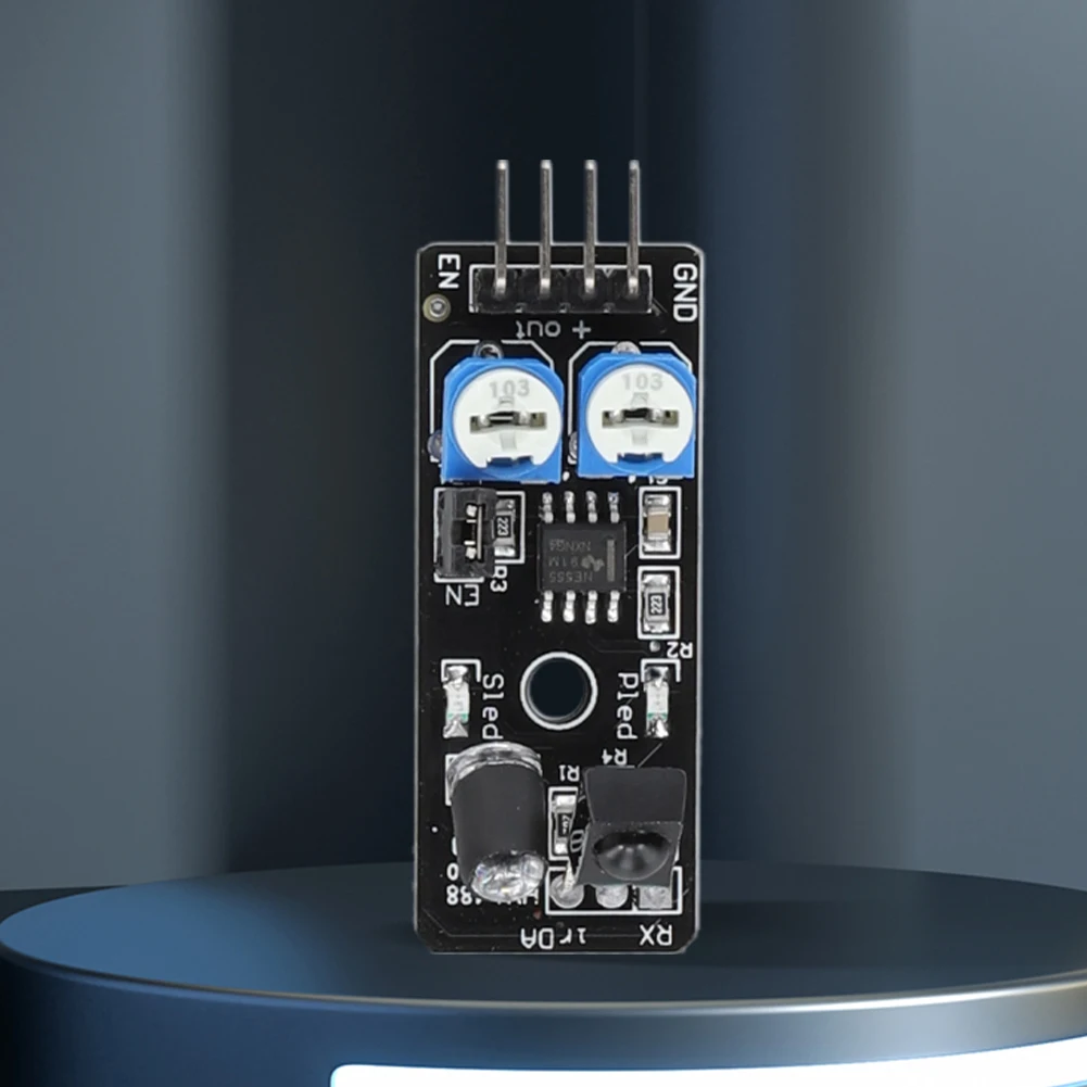 KY-032 스마트 자동차 장애물 회피 센서 4핀 지능형 자동차 장애물 회피 센서 DC3.3-5V DIY 스마트 자동차 로봇용