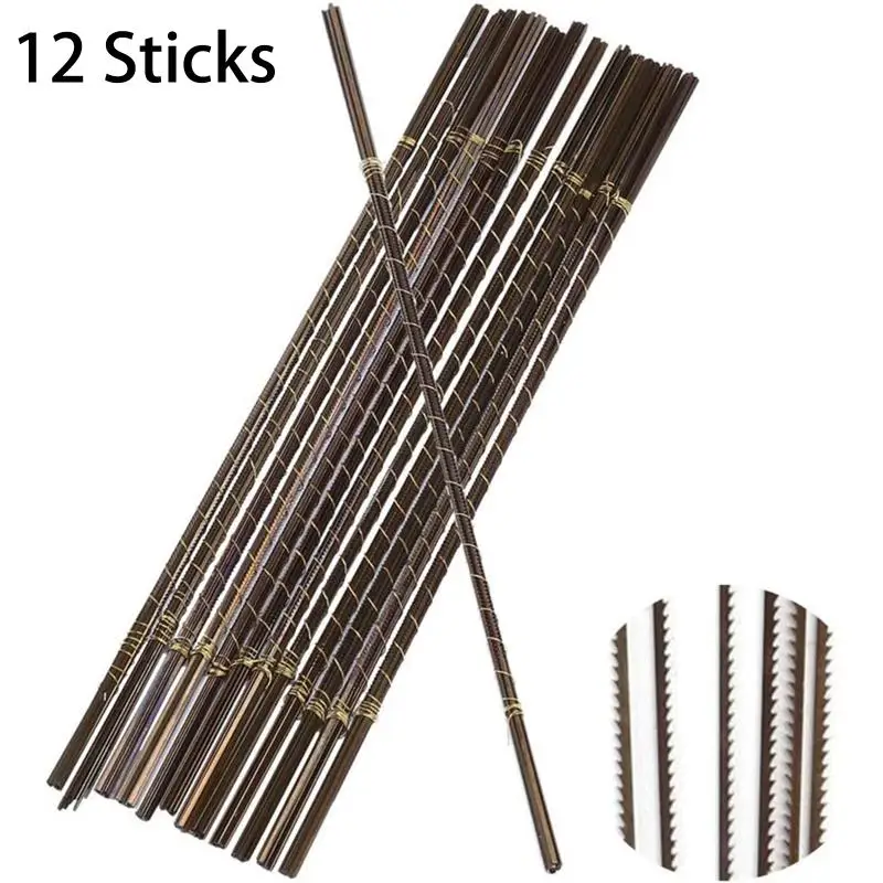 12PCS/Set Carbon Steel Jewelry Metal Cutting Saw Blades Set Handicraft Jewelry Design And Repair Gems Woodworking Hand Tools