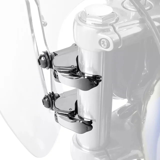 54mm 56mm Quick Release Windshield Clamp For Harley FAT BOB 2018-2024 LOW RIDER ST 2022-2024 6