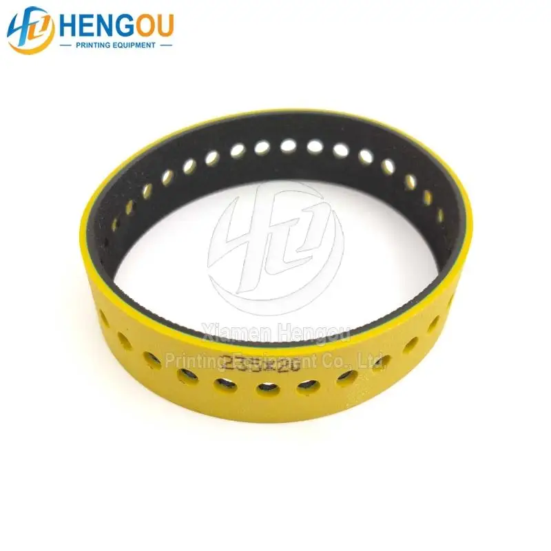 

235x20mm printing machine yellow belt