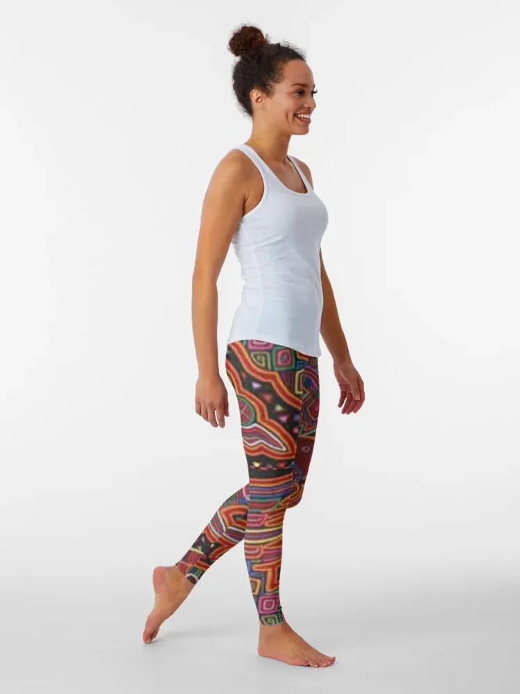 Mola de Panama Leggings Women's push up Sports pants woman legging push up Womens Leggings