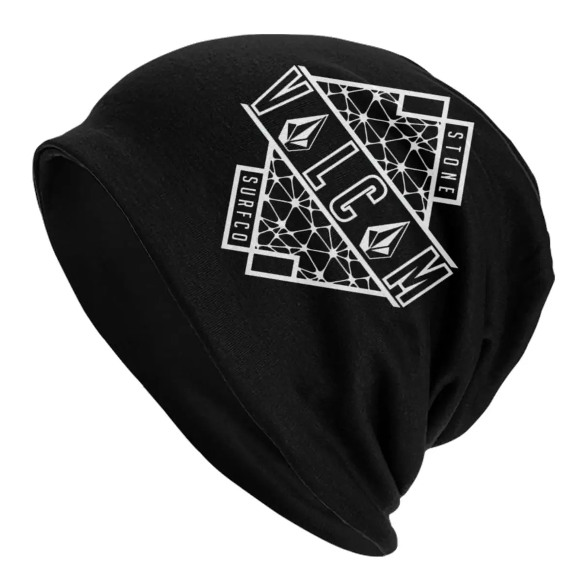 

Volcoms Symbol Bonnet Hat Knitted Hat Men Women Fashion Unisex Warm Winter Beanies Cap