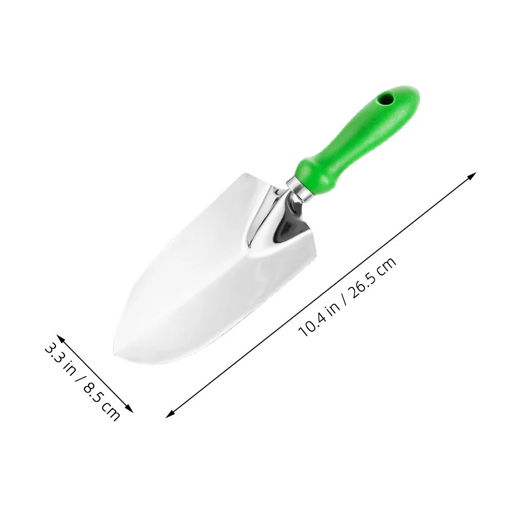 Gardening Tools Hand Stainless Steel Anti-rust Bed Weeding Transplant Digging (plastic Handle Large ) Spade