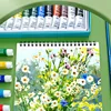M&G 12/24 Colors Acrylic Waterproof Paint Set Hand Drawn Portable Aluminum Tube Wall Painting Fluid for Student DIY  5/12ml 6