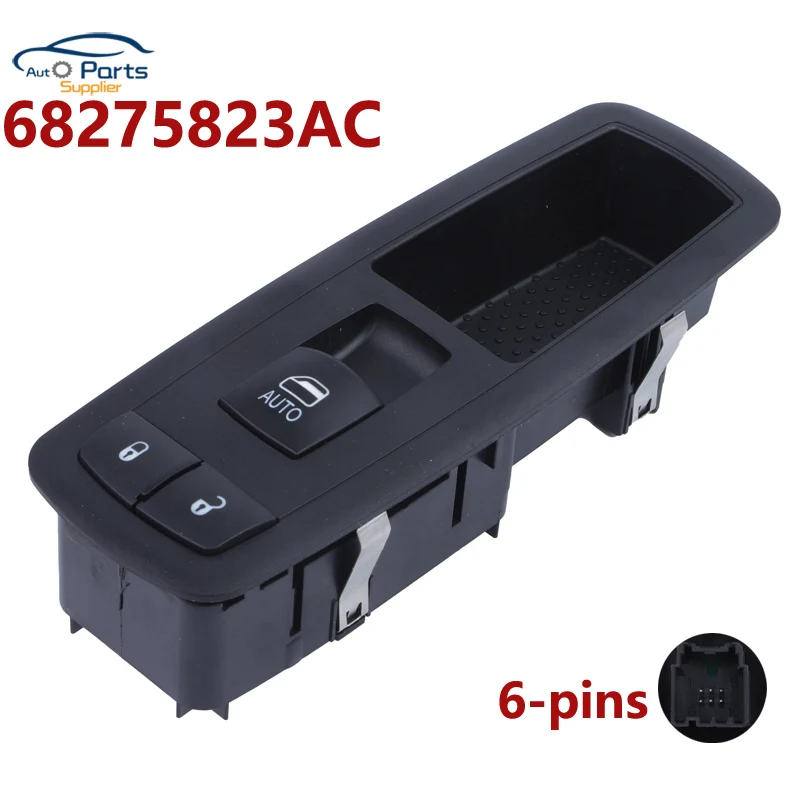 

Новинка 68275823AC передняя правая Боковая кнопка окна автомобиля для Dodge Ram 1500 16-21 5014704AC DWS1993
