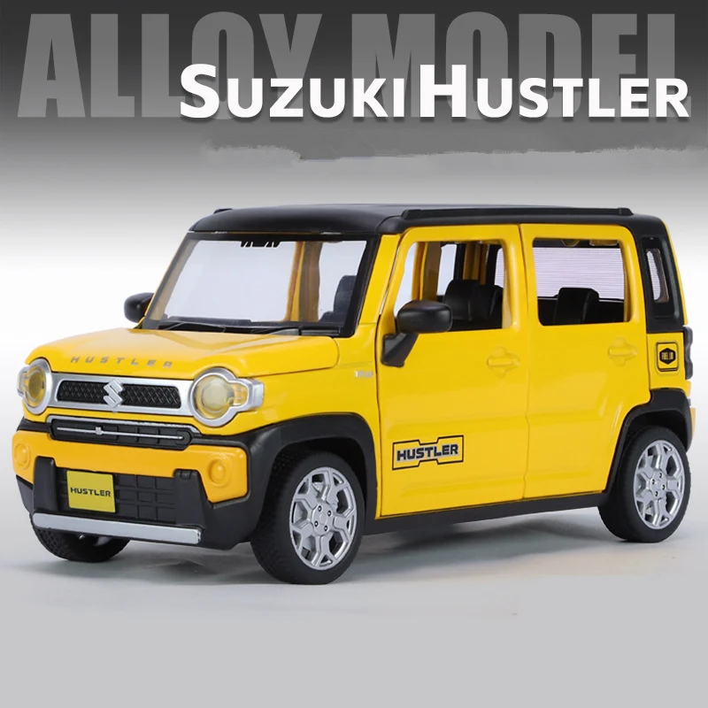 1:22 SUZUKI HUSTLER SUV Alloy Car Model Diecasts Metal Off-Road