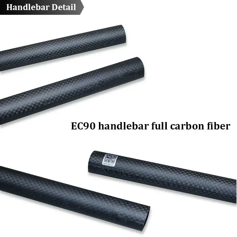 MTB Mountain Bike Horizontal Handlebar Carbon Bicycle Ultralight Straight Handle