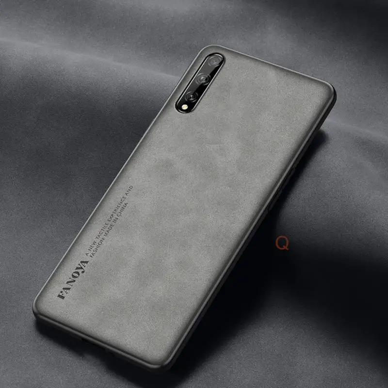 Luxury Sheepskin Leather Phone Case - Premium Men's Back Cover