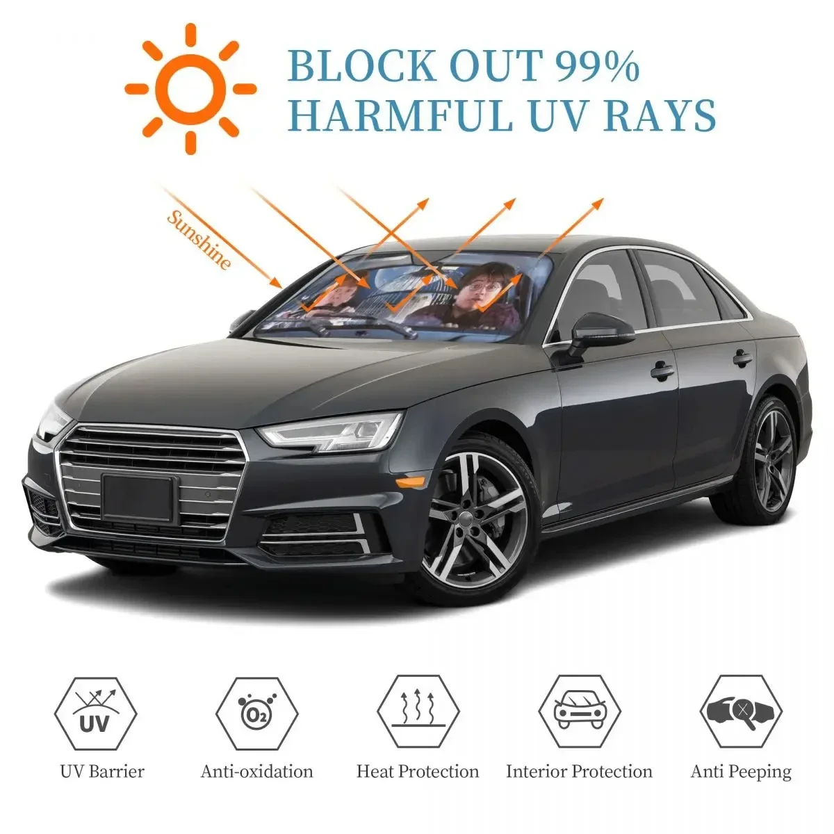 Movie Cartoon Sunshades Reflector Anti Uv Car Sunshade car sunshade