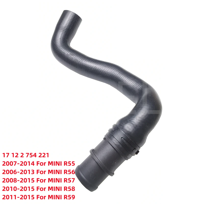 

Cooling System Rubber Hose Radiator Hoses For MINI CLUBMAN R55 R56 R57 R58 R59 17122754221 17127647004