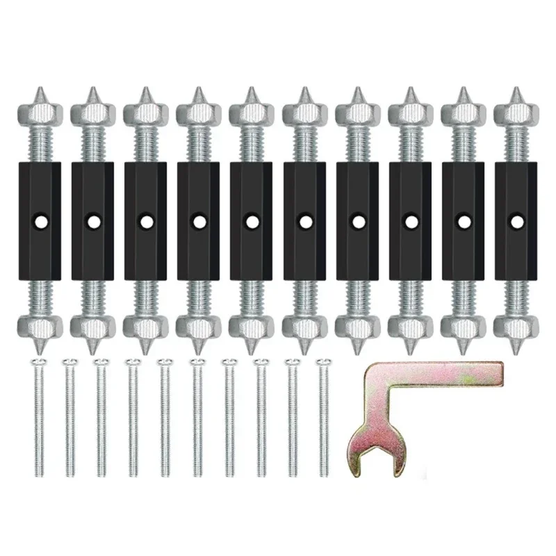 Description Picture 2 of item20/10PCS Cassette Repairer Electrical Box Repairer Cassette Screws Support Rod for Wall Mounted Dark Box Switch Accessories