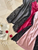 Nouvelle Robe de Nuit en Dentelle pour Femmes, Sexy et à la Mode, Pyjama Simple et Confortable, Convient pour les Soirées et la Maison 4