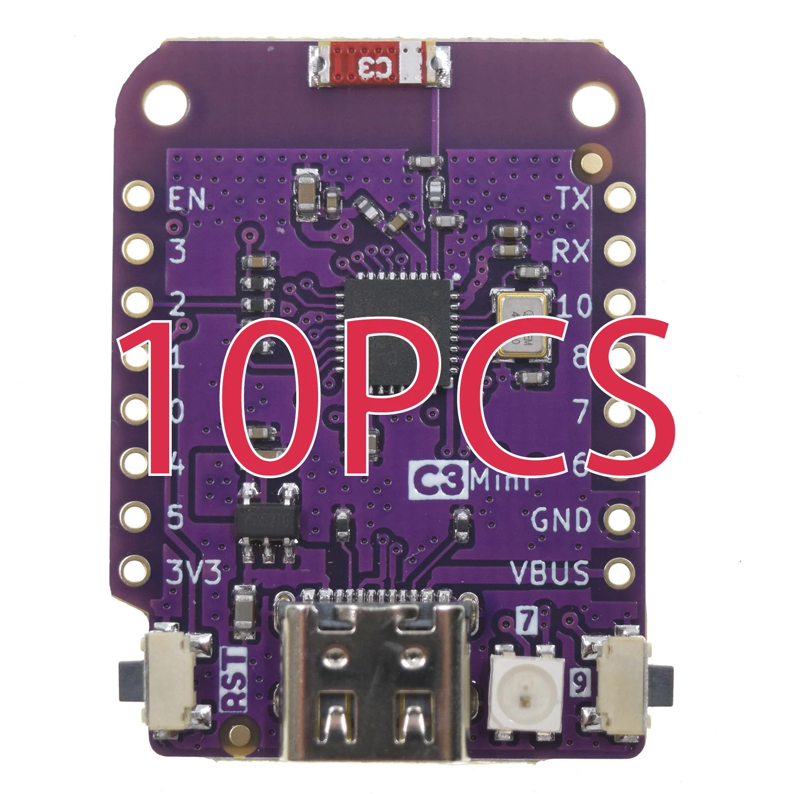ตัวเลือกสินค้า แผ่นวงจรควบคุมอุปกรณ์ IoT ESP32-C3