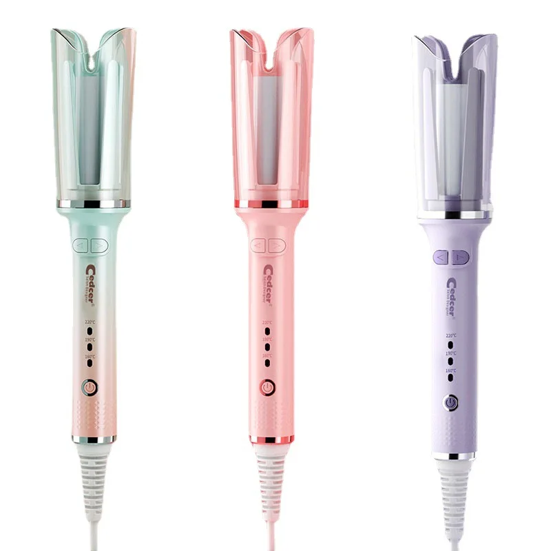 Automatic Hair Curler Electric Styler Curling Tools Temperature Wave Auto Rotating Ceramic Irons Long-lasting Styling For Women multi automatic hair curler air spin curling iron auto rotating ceramic rotating hair waver magic wand irons hair styling tools