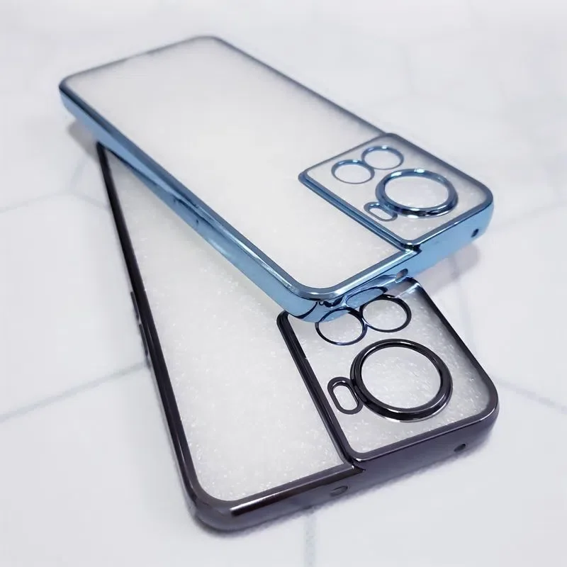 

Casing For Oneplus ACE 9 Pro Luxury Plating Clear Shockproof Phone Case For Oneplus 10R 8T 8PRo TPU Cover Funda