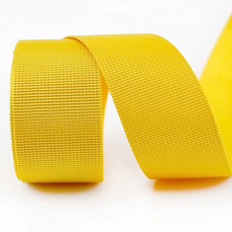Durable Nylon Webbing Tape for Bag Straps and DIY Sewing Projects (20-50mm, 10M)