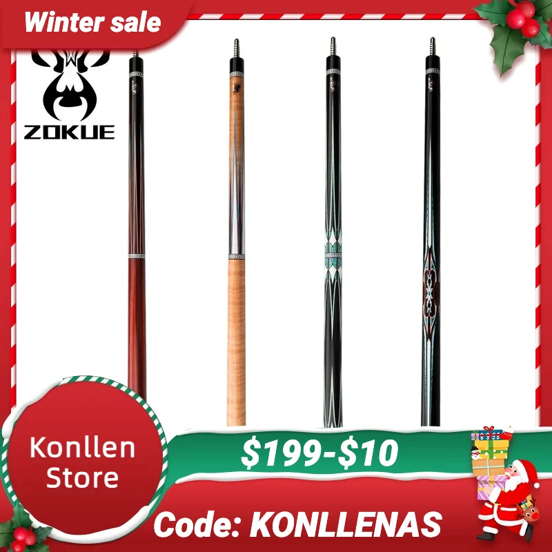 Zokue Carom Stick Professionale Carom Stecca Da Biliardo Coreano 3 Cushion Cue Carom Cue Taper 12Mm Tip 142 Cm Libre Cue Con Custodia