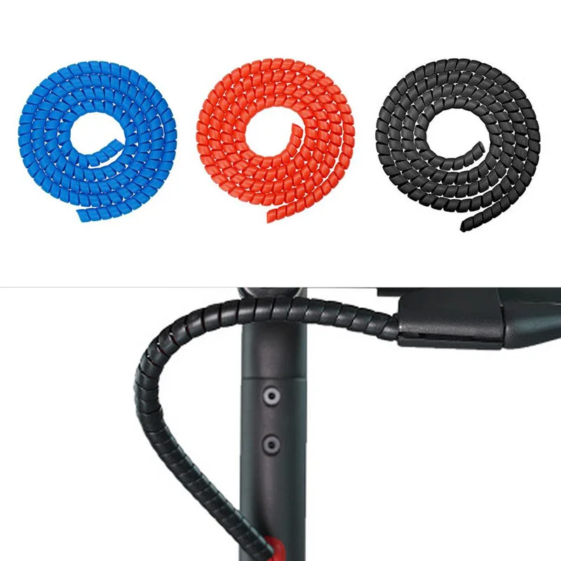 1m Universal Line Organizer Spiral Wrap Cable Protector Tube