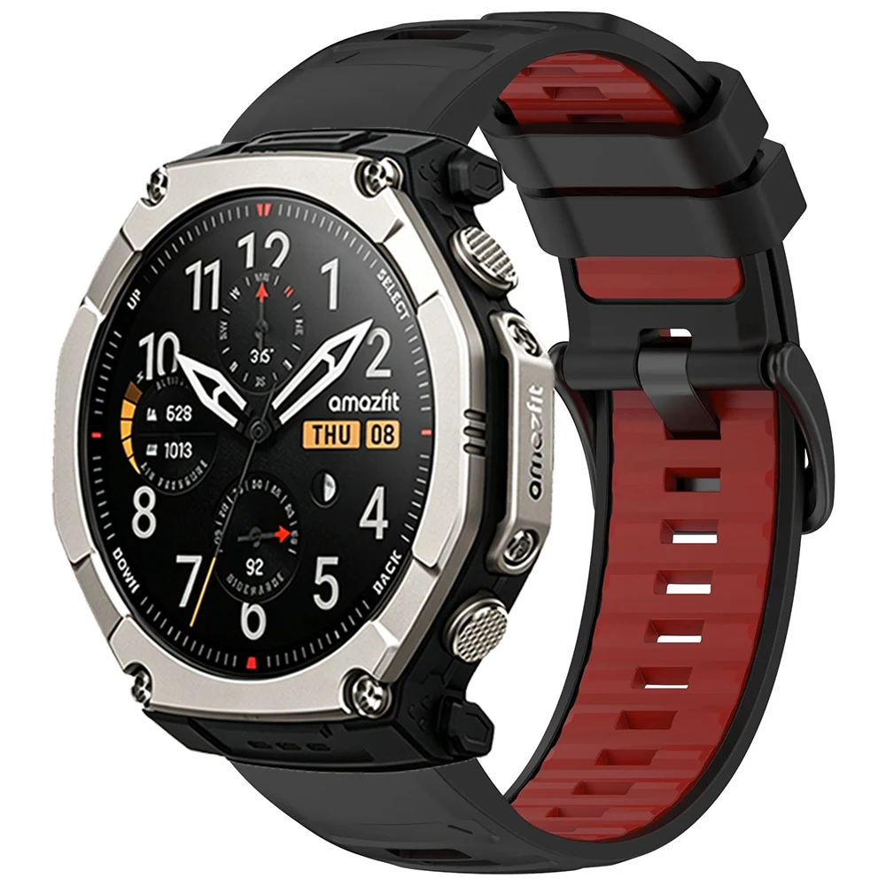 Durable Multi-Size Silicone Outdoor Watch Strap - Quick Fit Design
