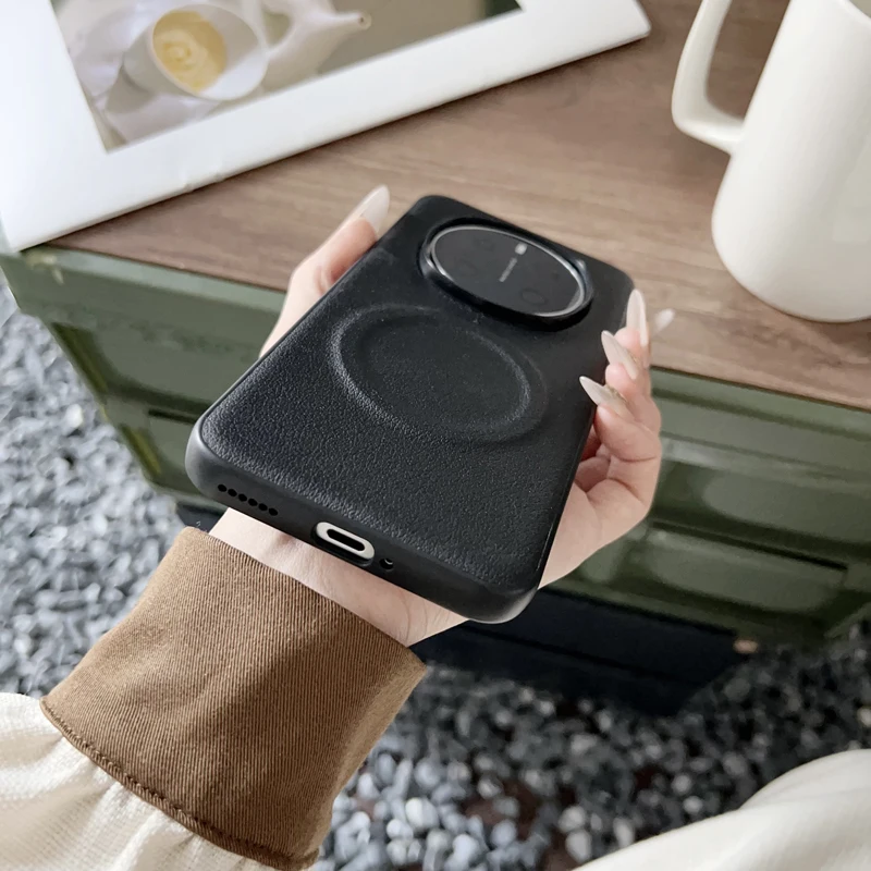 Enhanced Product Title: 

Magnetic PU Leather Anti-Slip Ultra Thin Protective Phone Case