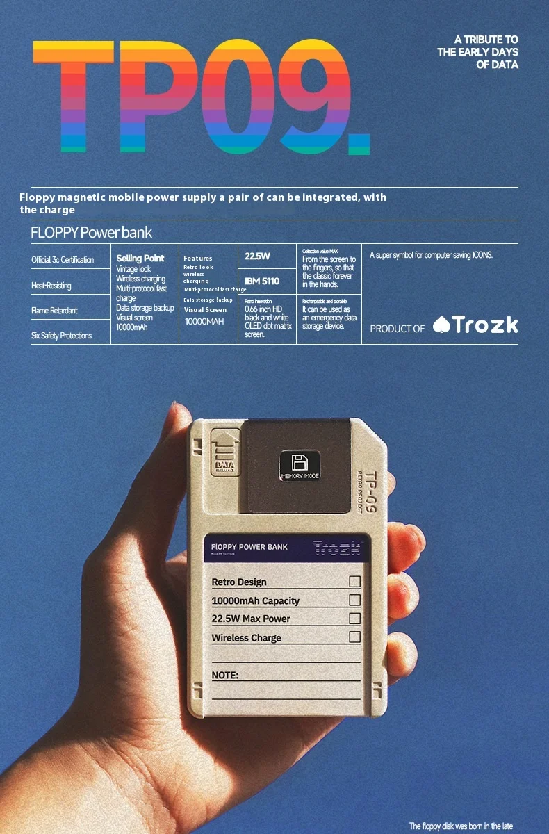 Trozk Retro Power Bank