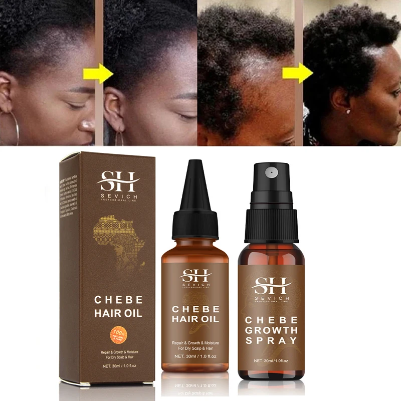 Africa Crazy Hair Growth Essential Oils Traction Alopecia Chebe Powder