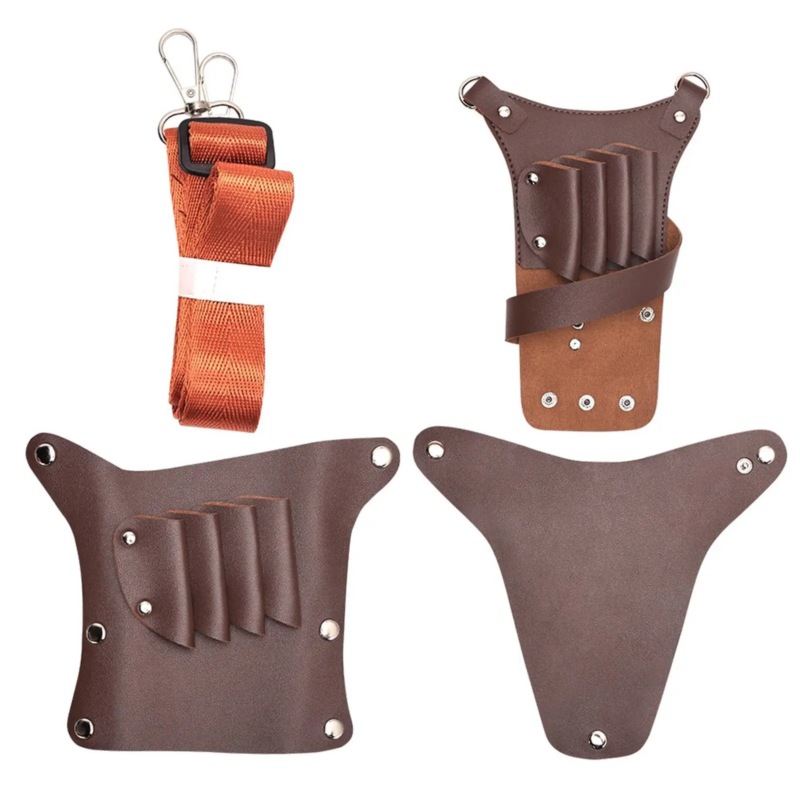 Hair Scissors Pouch Hair Cut Tool Waist Bag for Hairdressers Men Women