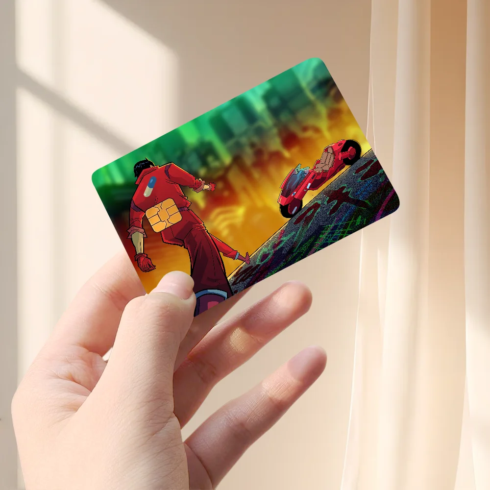 Akira Anime Credit Card Protective Stickers - Scratch and Abrasion Resistant