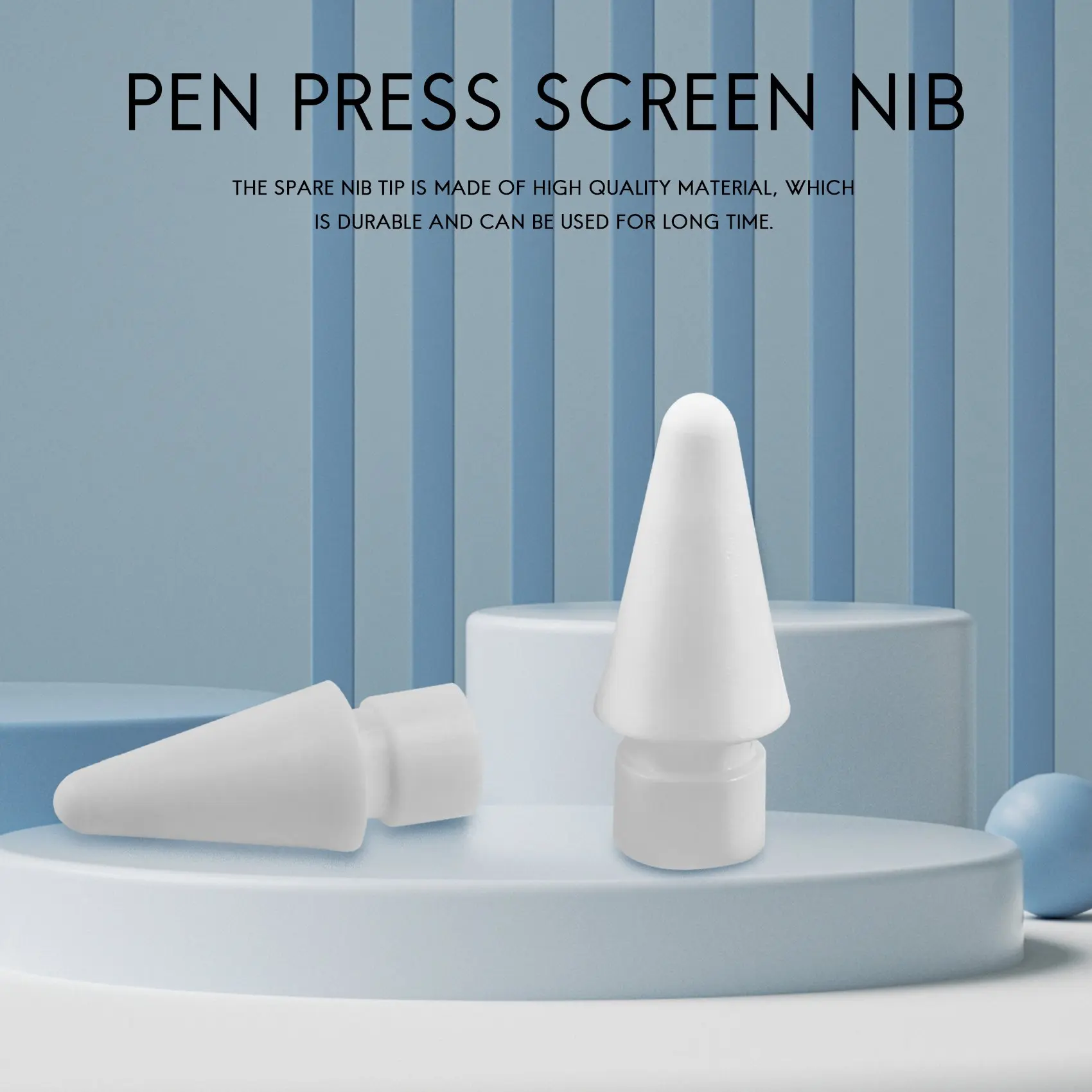 

2Pcs Is Suitable for Apple Pencil Generation/Second Generation iPad Stylus Replacement Pen Tip Stylus Press Screen Pen