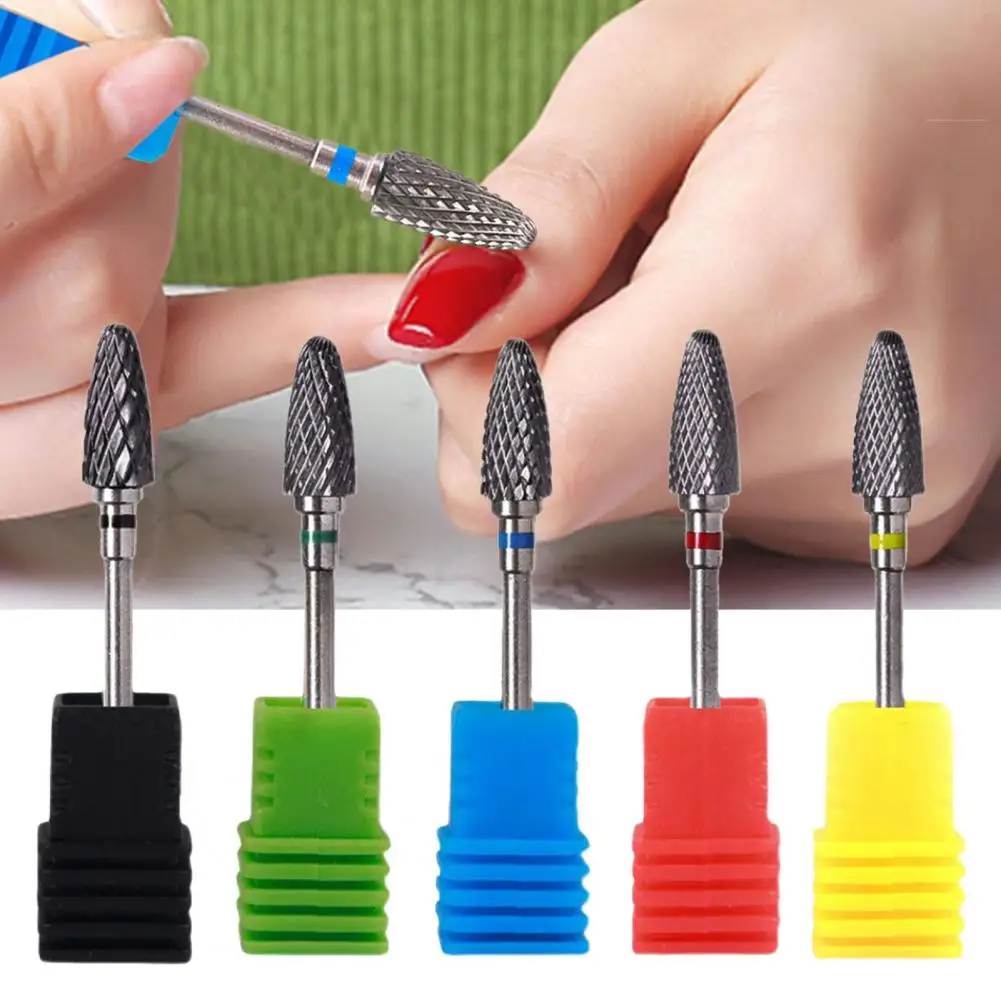 

Wholesale ！ Manicure Polisher Multifunctional High Strength Tungsten Steel Nail Tool Polishing Head For Novice