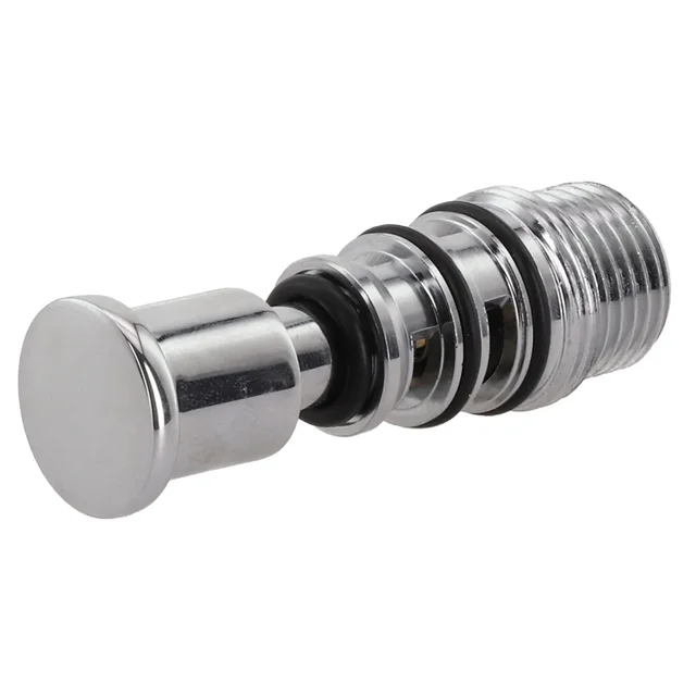 Shower Switch Valve Spring-Loaded Pull-up Water Diverter Surface-Mounted Exposed Triple Bathtub Faucet Water Core 2