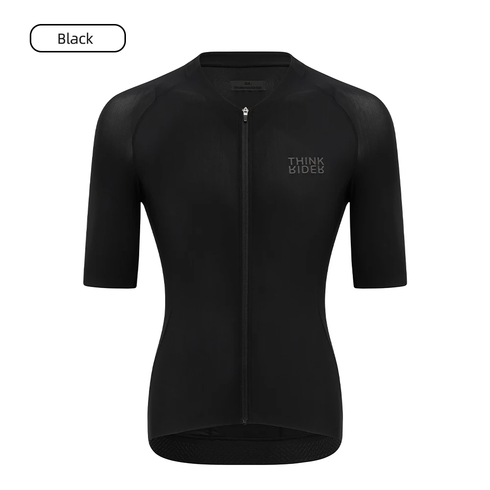 Camiseta de ciclismo ThinkRider para hombre, camiseta de verano reflectante de manga corta, camiseta de descenso, ropa de ciclismo de montaña para equipos profesionales
