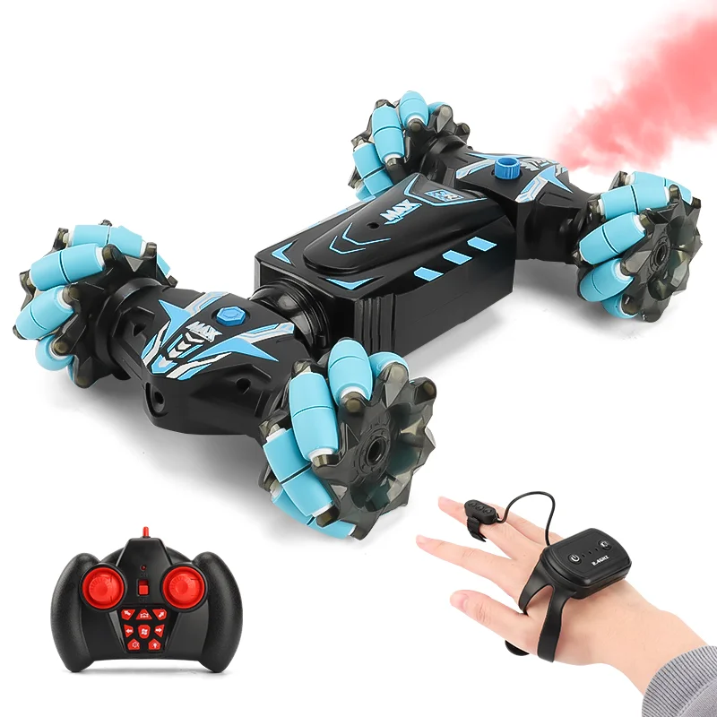 best RC Cars 1:14 Gesture Induction Twisting Spray Climbing Remote Control Car 4Wd Stunt Drift Stunt RC Car Light Music Electric Toy Gift Car rc trucks 4x4