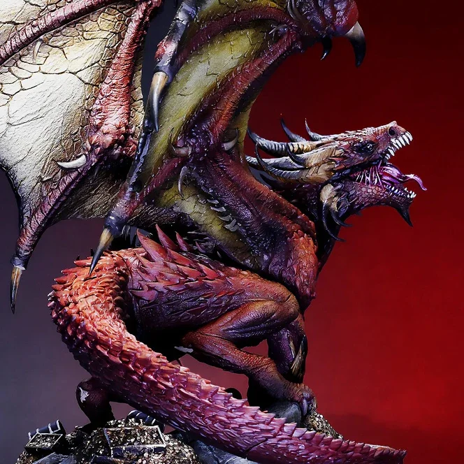 

Наборы моделей из смолы, бесцветная и самособранная крупная фотография дракона