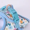 Small Dog Harness Leash Set Cute Traction Bracelet Medium Cat Collar Suit Soft Puppy Vest Harness Adjustable Pet Accessories 5