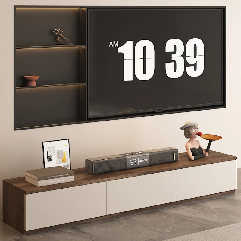

TV Cabinet 2023 New Living Room Home Solid Wood Deck Bedroom White Storage Rack