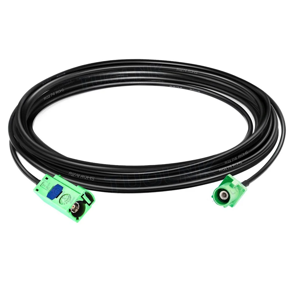 

Fakra N Cable RG174 Fakra N Male to Female Coaxial Cable Car Radio Antenna Extension Cable Radio Pigtail Cable 15cm 20cm 5M 8M