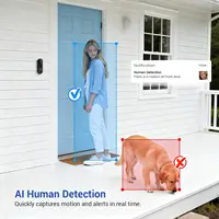 Wireless Wi-Fi Video Doorbell Camera with Night Vision, Two-Way Audio, AI Motion Detection, Cloud Storage - Image 4