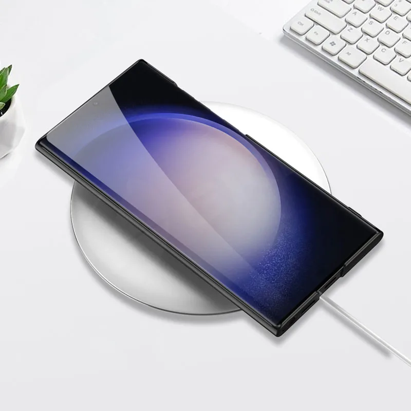 GKK Original Case For Samsung Galaxy S24 Ultra 360 Protective Case Anti-knock Matte Hard Stand Armor Cover For Galaxy S24 Ultra