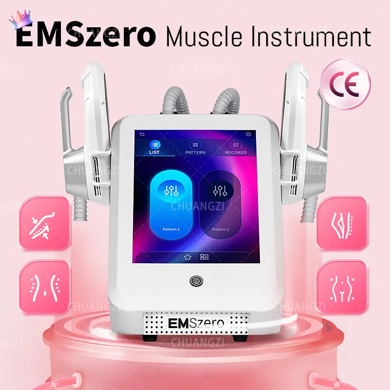 Dls-EMSlim 바디 조각 기계 NEO EMSzero 6500W Hi-emt + RF 근육 구축 RF 골반 자극 패드 옵션, 휴대용 슬리밍 